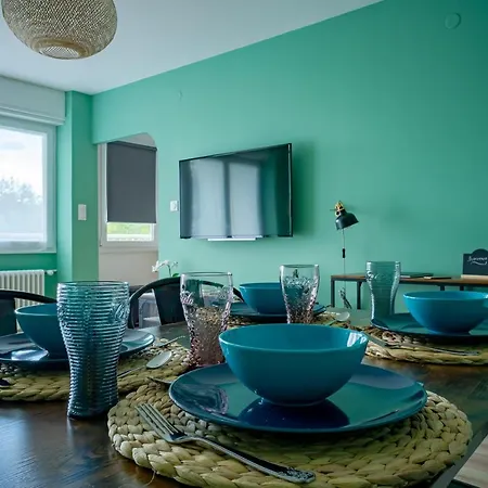 Le Colibri - Stationnement Gratuit - Balcon - Jusqu'a 4 Personnes *