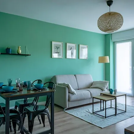 Le Colibri - Stationnement Gratuit - Balcon - Jusqu'a 4 Personnes 公寓 梅斯