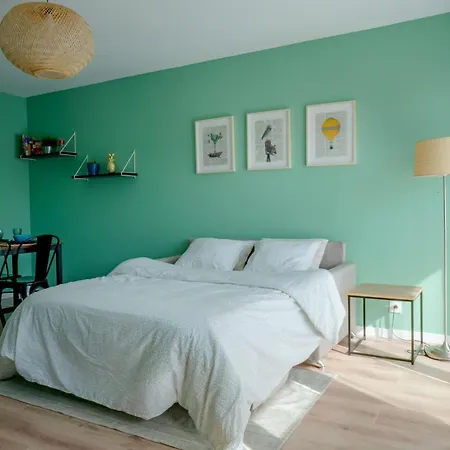 Le Colibri - Stationnement Gratuit - Balcon - Jusqu'a 4 Personnes 梅斯