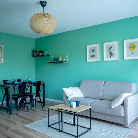 Le Colibri - Stationnement Gratuit - Balcon - Jusqu'à 4 Personnes Appartamento Metz