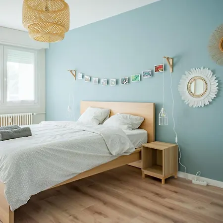 Le Colibri - Stationnement Gratuit - Balcon - Jusqu'a 4 Personnes * メス