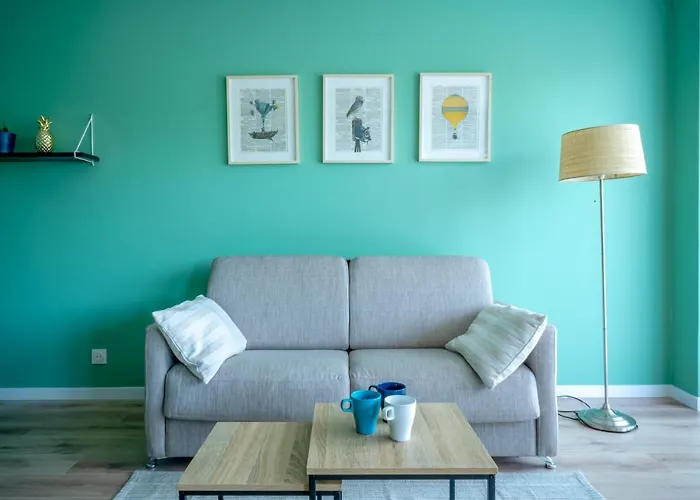 Le Colibri - Stationnement Gratuit - Balcon - Jusqu'a 4 Personnes * 梅斯